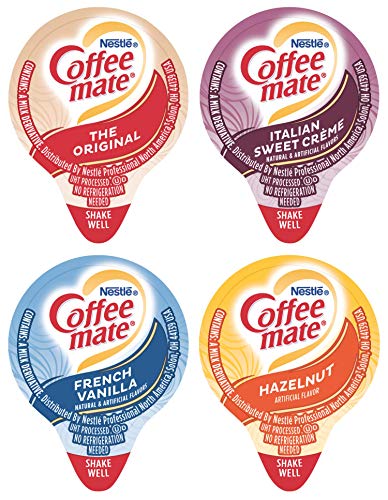 Coffee mate Liquid Variety Pack (4 Flavors), 100 Count