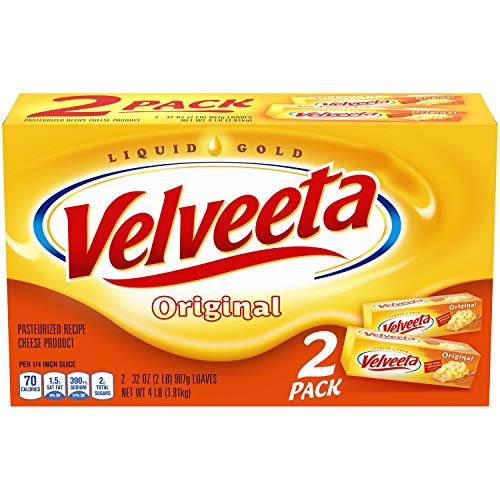 Velveeta Original Cheese, 32 Ounce, 2 Pack