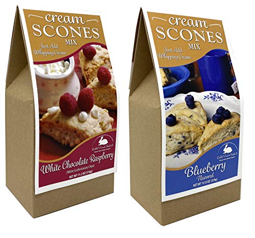 Rabbit Creek Scone Mix Variety Pack - Blueberry & White Chocolate Raspberry