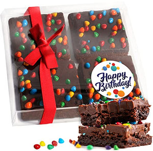 Birthday Gift Basket Chocolate Brownies | Nut Free | Kosher