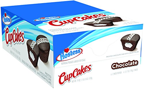 Hostess Chocolate CupCakes Single Serve, 2 count, 3.17 oz