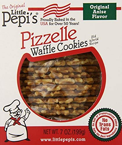 Little Pepi's Anise Pizzelles, 7 Ounce