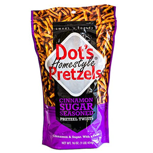 Dot's Cinnamon Sugar Pretzel Twists, 16oz bag