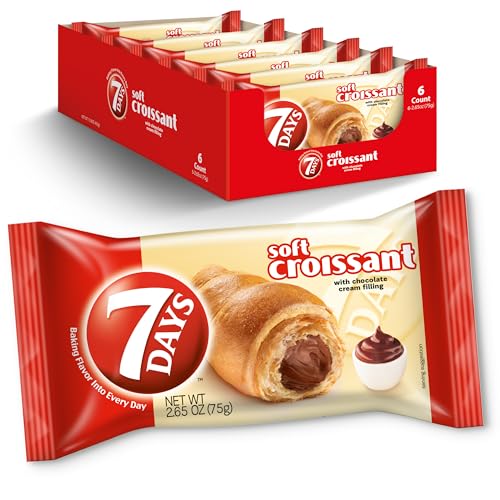 7Days Soft Chocolate Croissant, Pack of 6