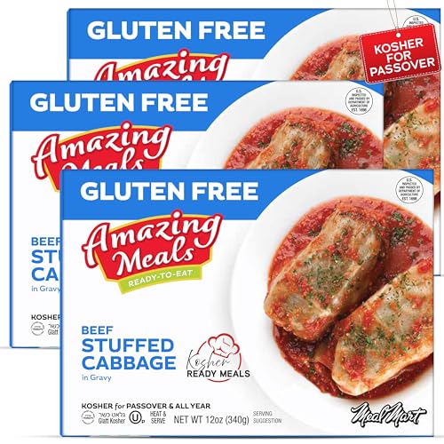 Meal Mart Kosher Beef Stuffed Cabbage Rolls, 3 Pack