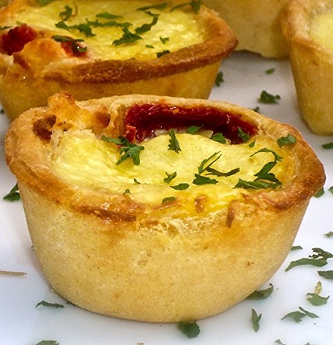 Goat Cheese Quiche - Frozen Appetizers (40 Piece Tray)