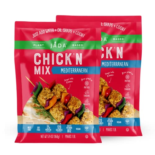 Vegan Chicken Protein MEDITERRANEAN - Plant Based Chick'n Mix