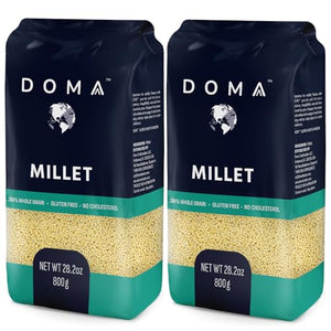 DOMA Hulled Proso Millet Seed, 3.52 lb (2 x 1.76 lb)