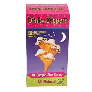 Dinky Dippers Miniature Ice Cream Cones 48ct, 1.95 Ounce