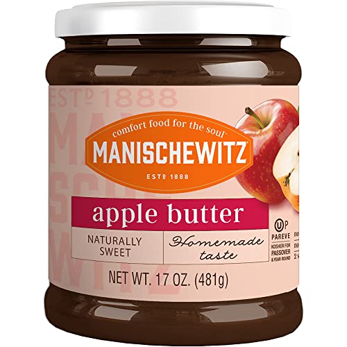 Manischewitz Apple Butter, 17oz, No Sugar Added