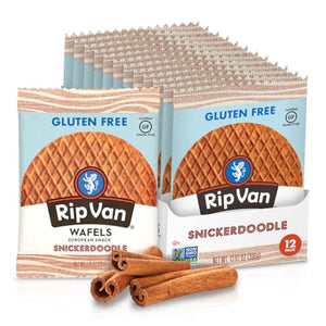 Rip Van Gluten-Free Snickerdoodle Stroopwafel, 12 Count