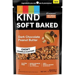 KIND Soft Baked Granola, Dark Chocolate Peanut Butter, 11 oz