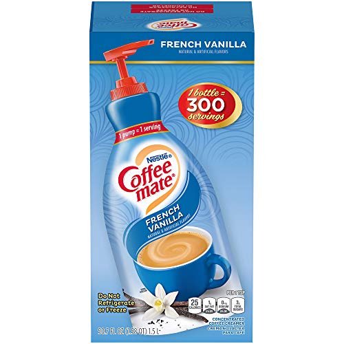 Nestle Coffee Mate Creamer, French Vanilla, 50.7 oz