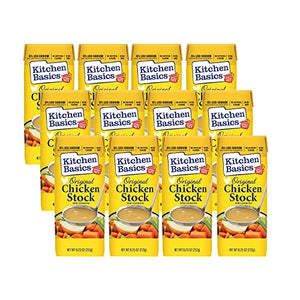 Kitchen Basics Original Chicken Stock, 8.25 oz (Pack of 12)