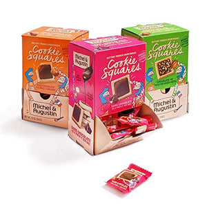 Michel et Augustin Gourmet Cookie Squares, 3 Boxes