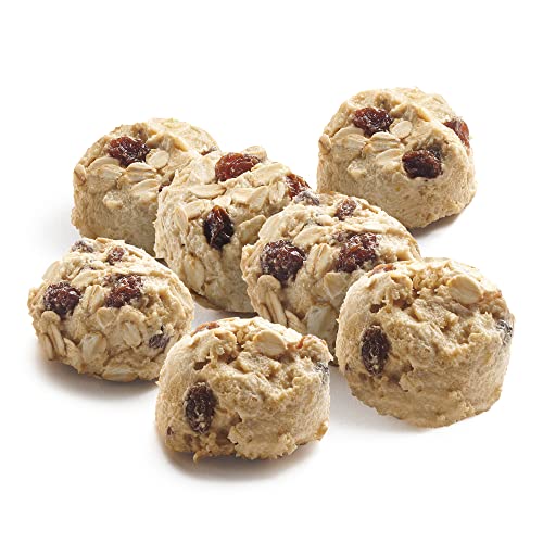 David's Cookies Preformed Frozen Oatmeal Raisin Dough, 80 count