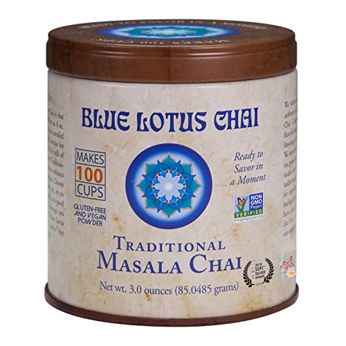 Blue Lotus Traditional Masala Chai Tea, 3 Oz