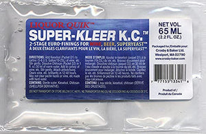 Liquor Quik Super-Kleer KC Finings, 4-Pack