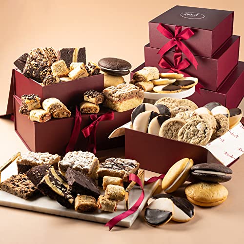 Grand Gourmet Gift Tower - Walnut Brownies, Cookies, Crumb Cake