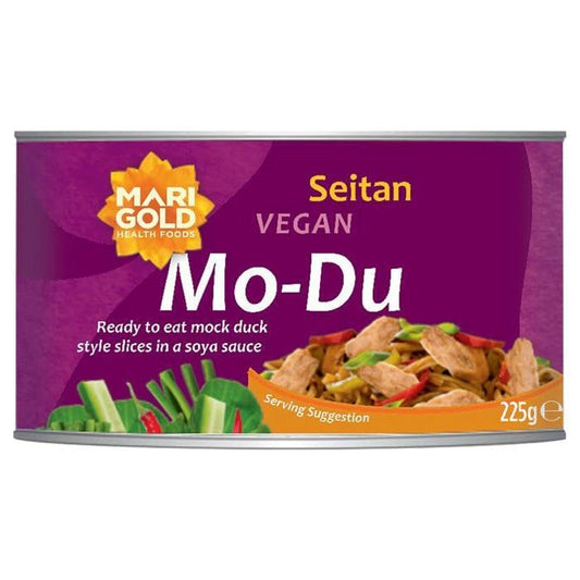 Marigold Mo Du Braised Seitan Slices, 225 GR