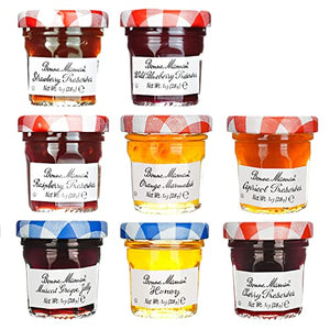 Bonne Maman Assorted Preserves, 8 jars x 1 oz