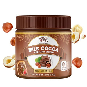 ChocZero Milk Chocolate Hazelnut Spread, 12 oz