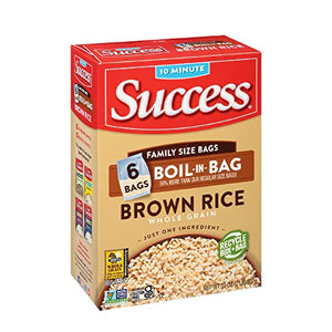 Success Boil-in-Bag Brown Rice, 32-Ounce Box