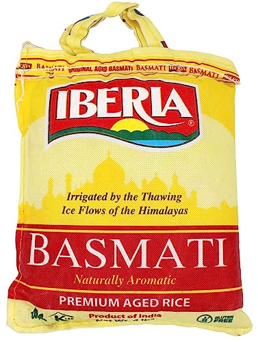 Iberia Premium Aged Indian Basmati Rice, 4 Pounds