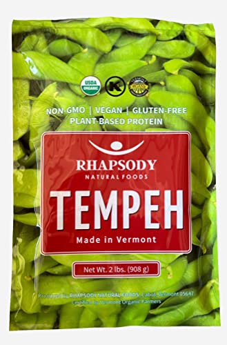 2lb TEMPEH - Organic, Made in Vermont, 32 oz