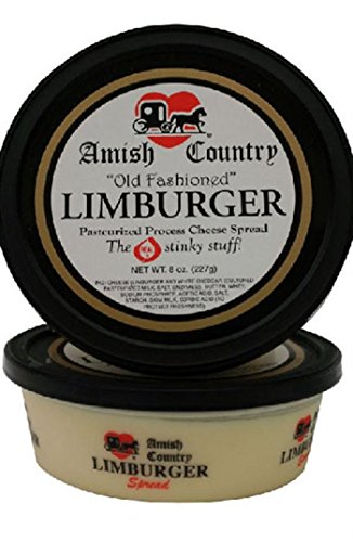 AMISH CHEESE Spread Limburger, 8 Ounce (Pack of 12)