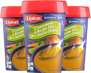 Lipton Consomme, Chicken Style Soup & Seasoning Mix, 14.1oz (3 Pack)