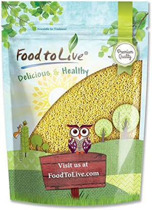 Food to Live Hulled Millet, 1 Pound