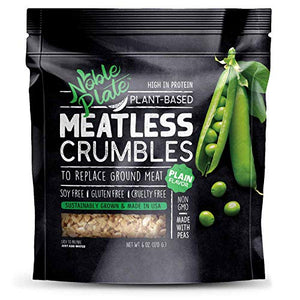 Meatless Crumbles, Soy Free, Non-GMO, Vegan, 170g