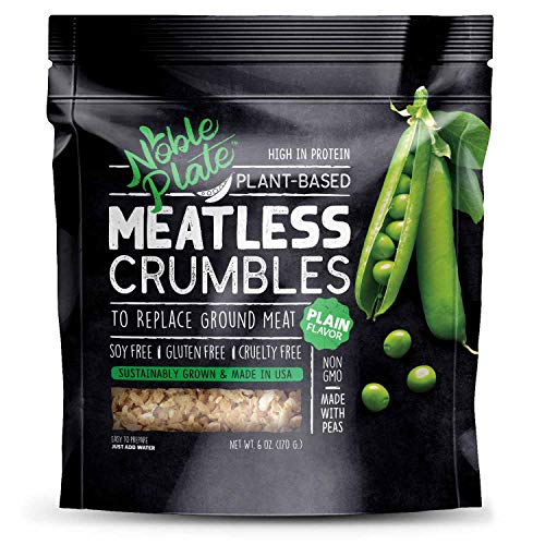 Meatless Crumbles, Soy Free, Non-GMO, Vegan, 170g