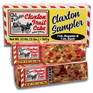 Claxton Fruit Cake Regular-Dark Sampler