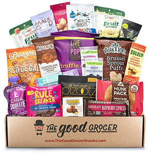 Premium Gluten Free and Vegan Healthy Snacks Care Package