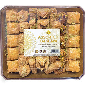 EF - Premium Assorted Baklava, 30 OZ (850G)