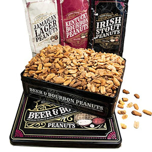 Nuts Gift Basket for Men, Flavored Peanuts Assortment