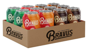 Bravus Non-Alcoholic Variety Sampler 12 Pack - Craft Brew