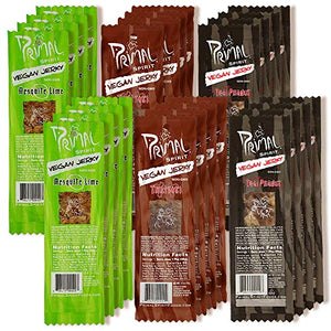 Primal Spirit Vegan Jerky - Seitan Power Pack, 24-Pack