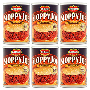 Del Monte Original Sloppy Joe 15 oz Pack of 6