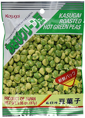 Kasugai Roasted Hot Wasabi Flavor Green Peas