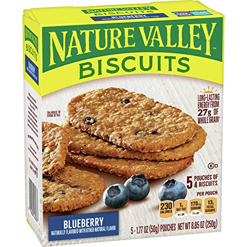 Nature Valley Blueberry Biscuits, 5 ct, 8.85 OZ