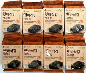 CJ Premium Roasted Seaweed Snack 5g (Pack of 8)