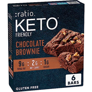 Ratio Soft Baked Bars, Chocolate Brownie, 5.34 oz, 6 Bars