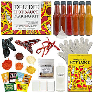 DELUXE DIY HOT SAUCE MAKING KIT