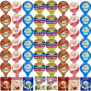 Coffee Creamer Singles Variety Pack, 100 Pack