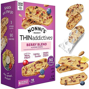 Nonni's THINaddictives Almond Thin Cookies, 4.4 oz