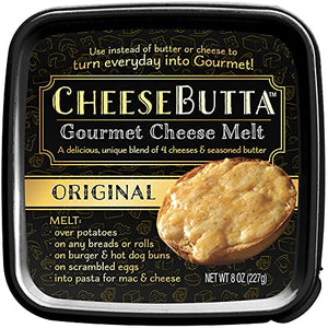 CheeseButta Original Gourmet Cheese Melt, 3x8oz