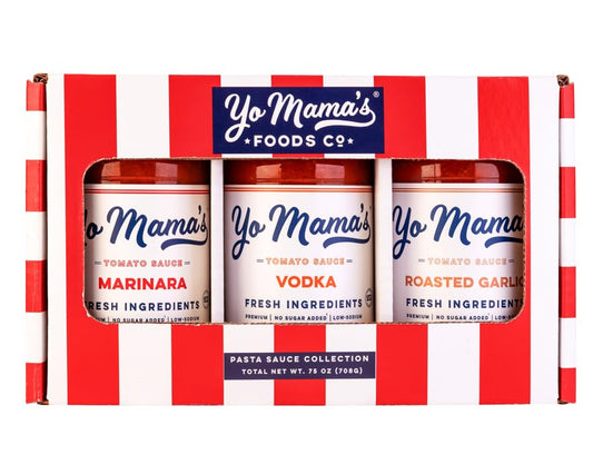 Yo Mama's Foods Gourmet Keto Gift Set, 3 Pack